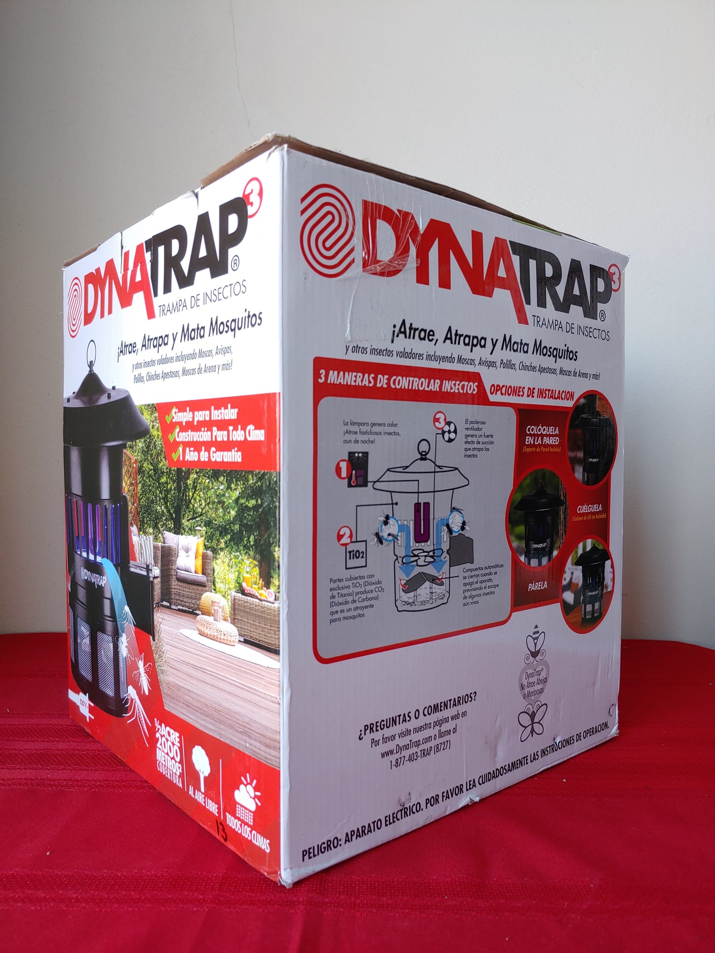 Trampa de insectos - Dynatrap (Nuevo, caja abierta)