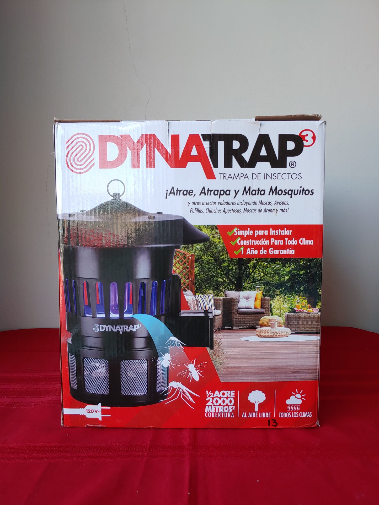 Trampa de insectos - Dynatrap (Nuevo, caja abierta)