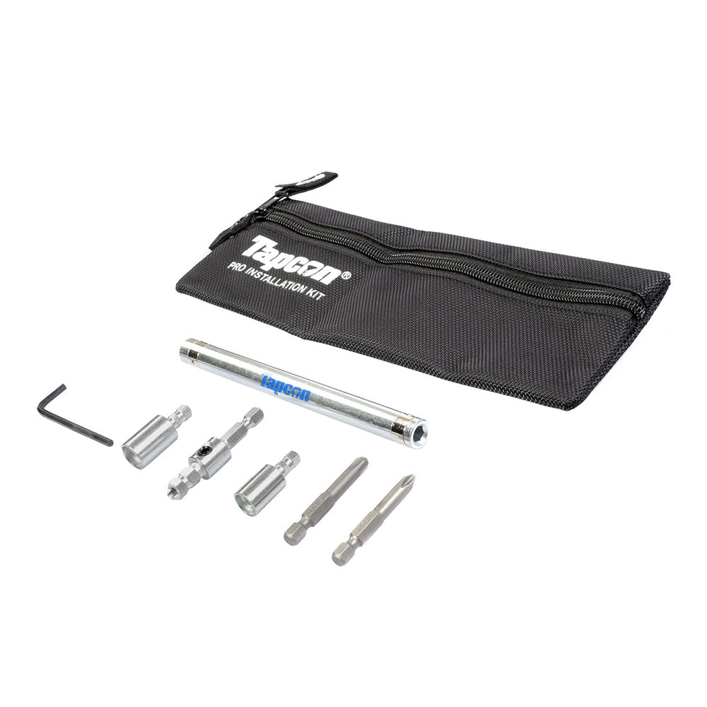 Kit de instalación profesional para taladro y destornilladores - Tapcon (Nuevo, empaque abierto)