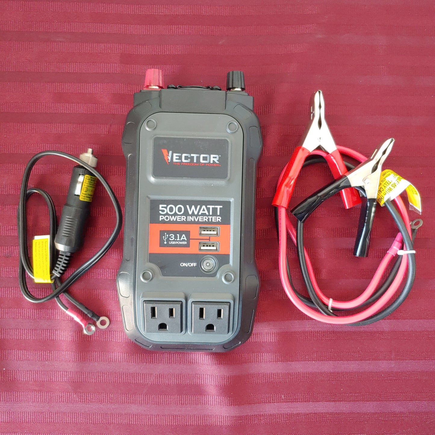 Inversor de corriente de 500 W - Vector (Nuevo, caja abierta)