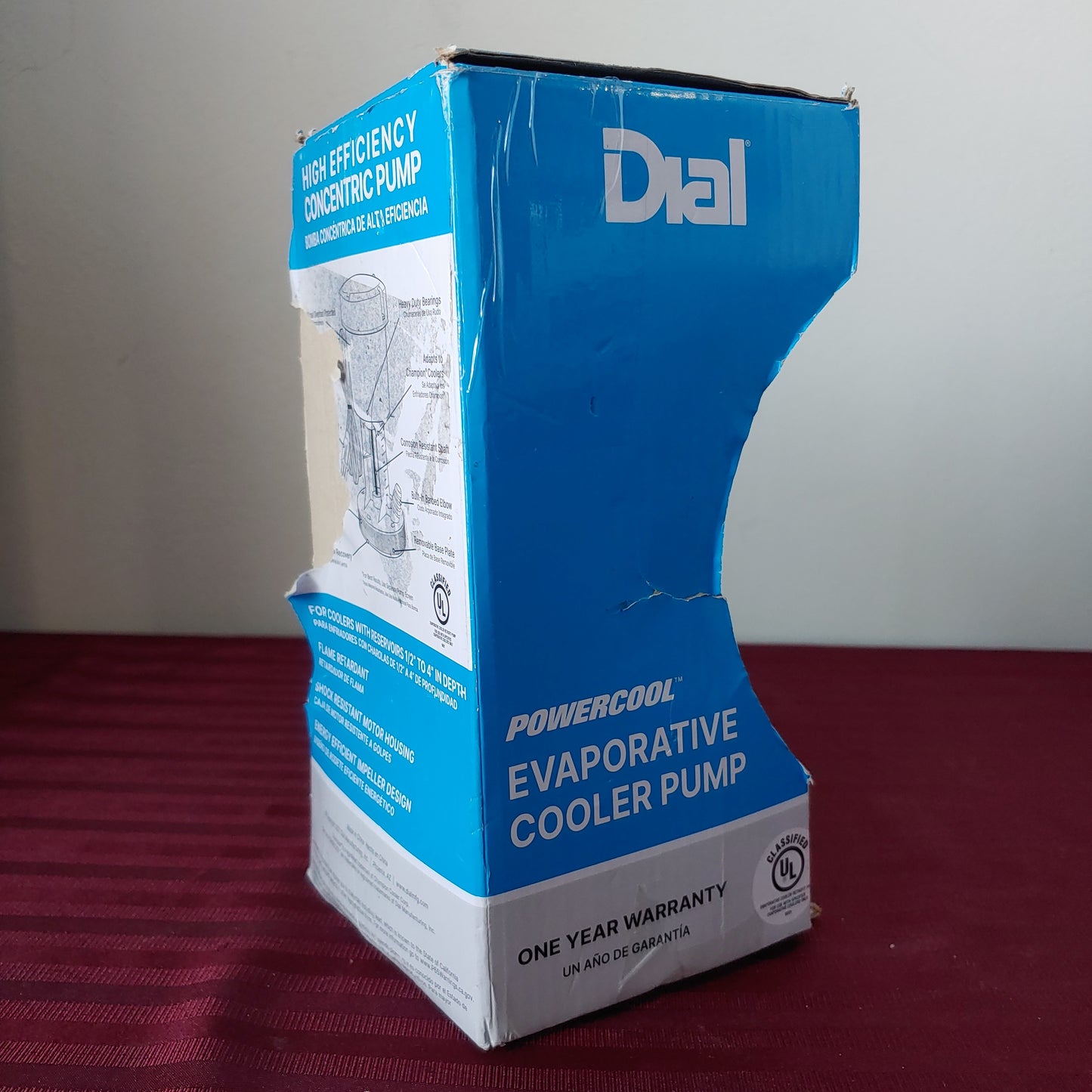 Bomba para cooler de hasta 11,000 pies cúbicos - Dial PowerCool (Nuevo)