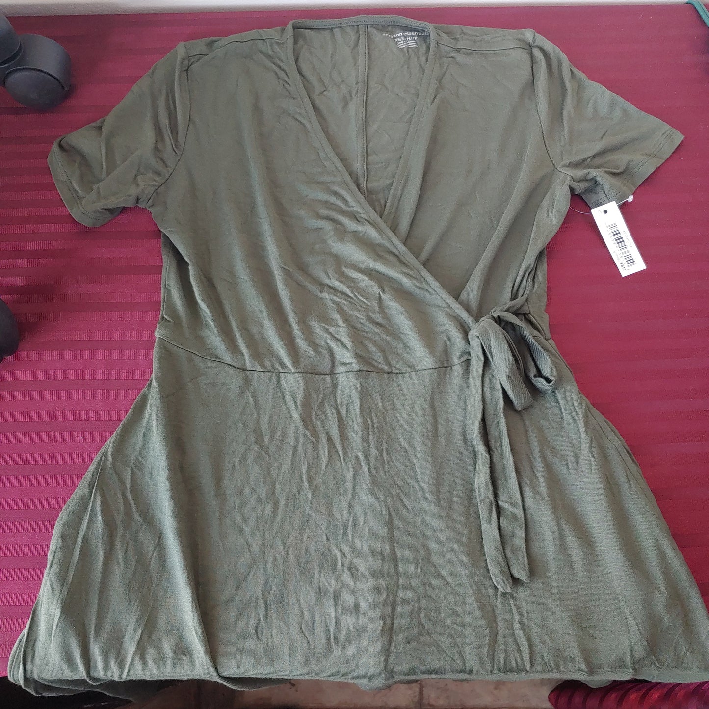 Vestido para mujer color verde talla XS - Amazon Essentials (Nuevo)