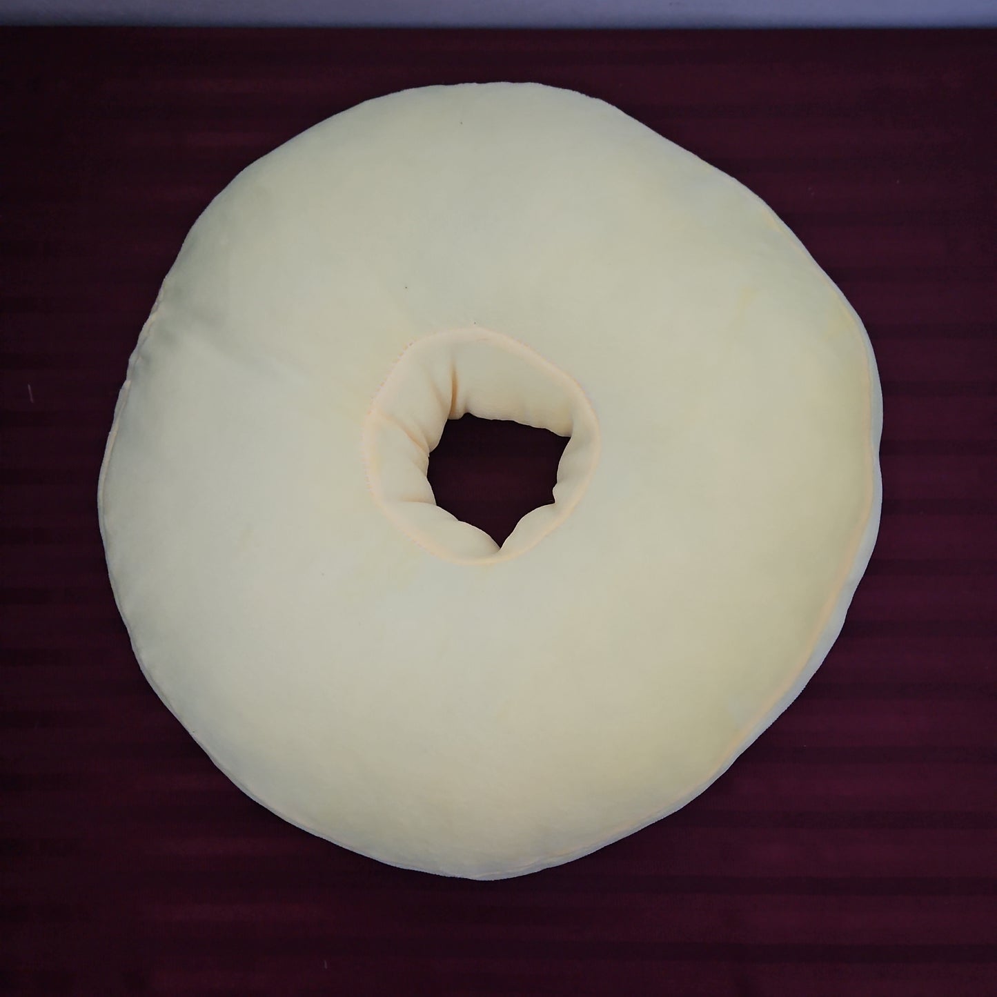 Cojín de dona sabor vainilla con fresa (Nuevo)