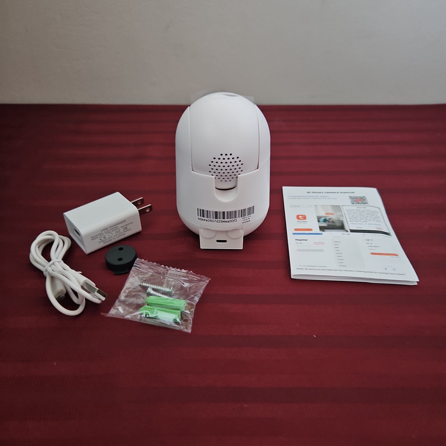 Cámara WiFi de seguridad con giro 3MP - Fuers (Nuevo)