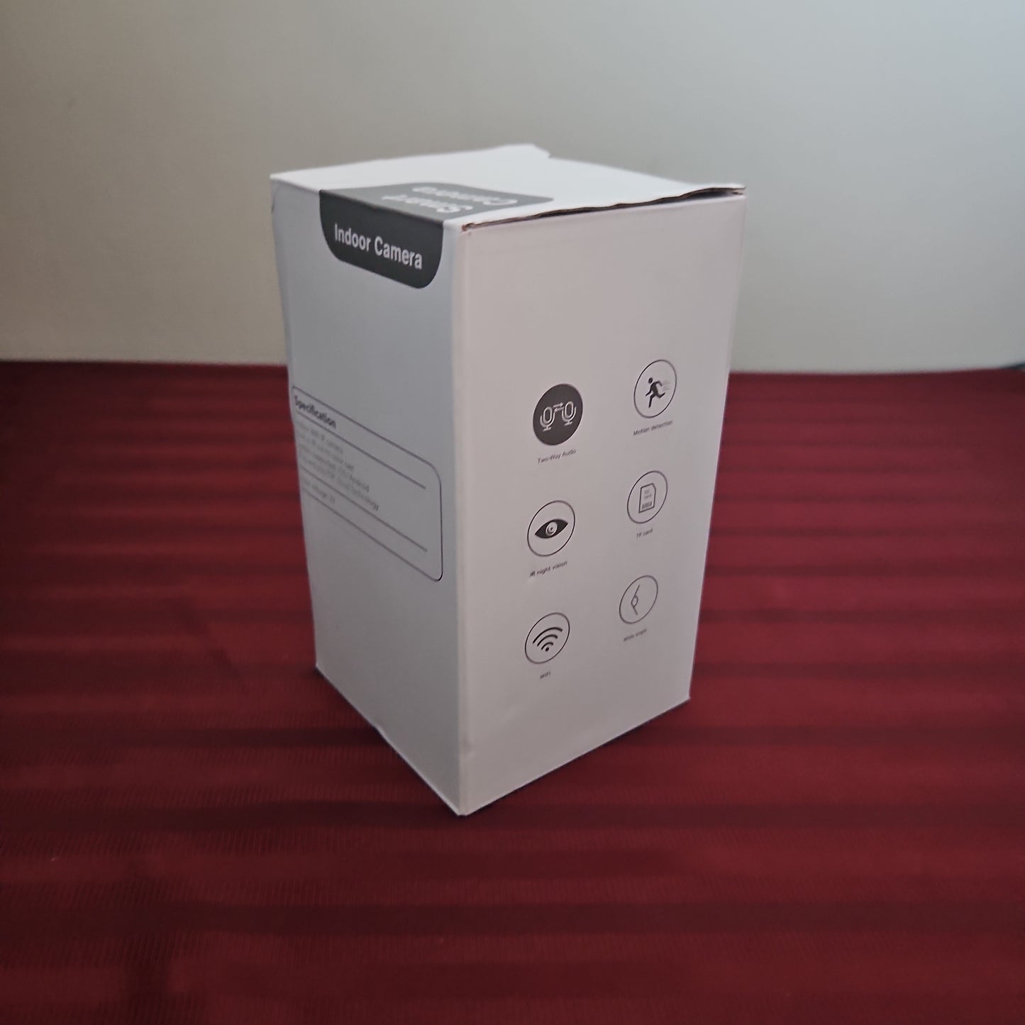 Cámara WiFi de seguridad con giro 3MP - Fuers (Nuevo)
