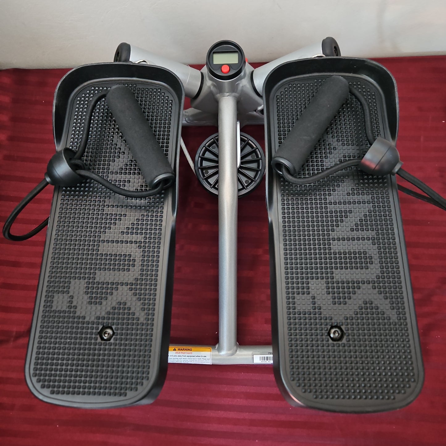 Mini escaladora en V con bandas elásticas - Sunny Health & Fitness (Nuevo, caja abierta)