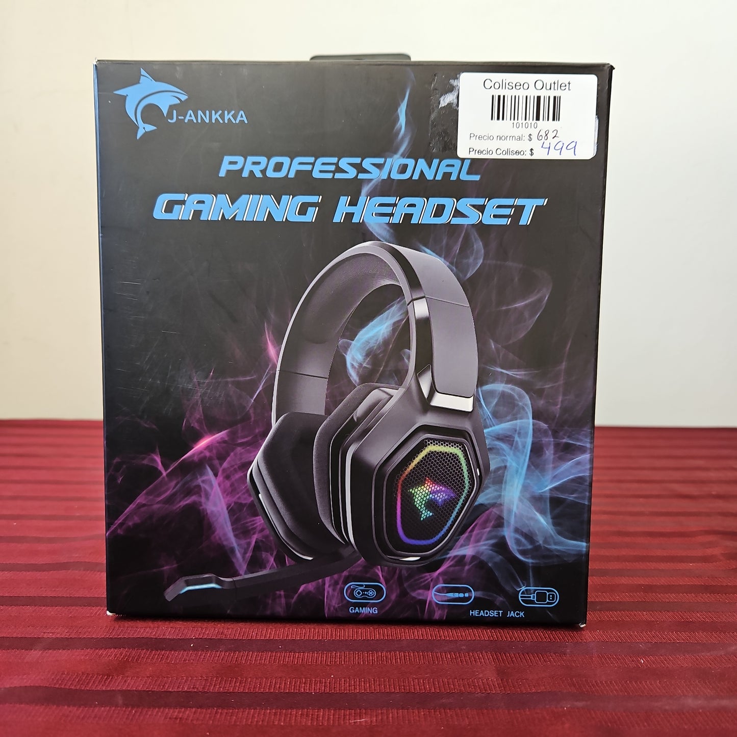Audífonos Gamer J-ankka F3 - Odaban (Nuevo, caja abierta)