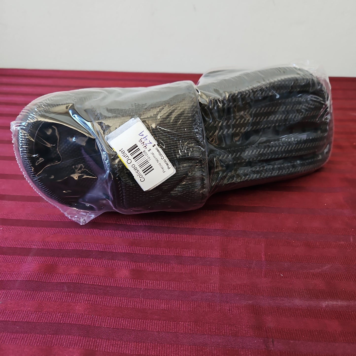 Sandalia tipo nube color negro, Mujer talla 7.5 US (Nuevo)