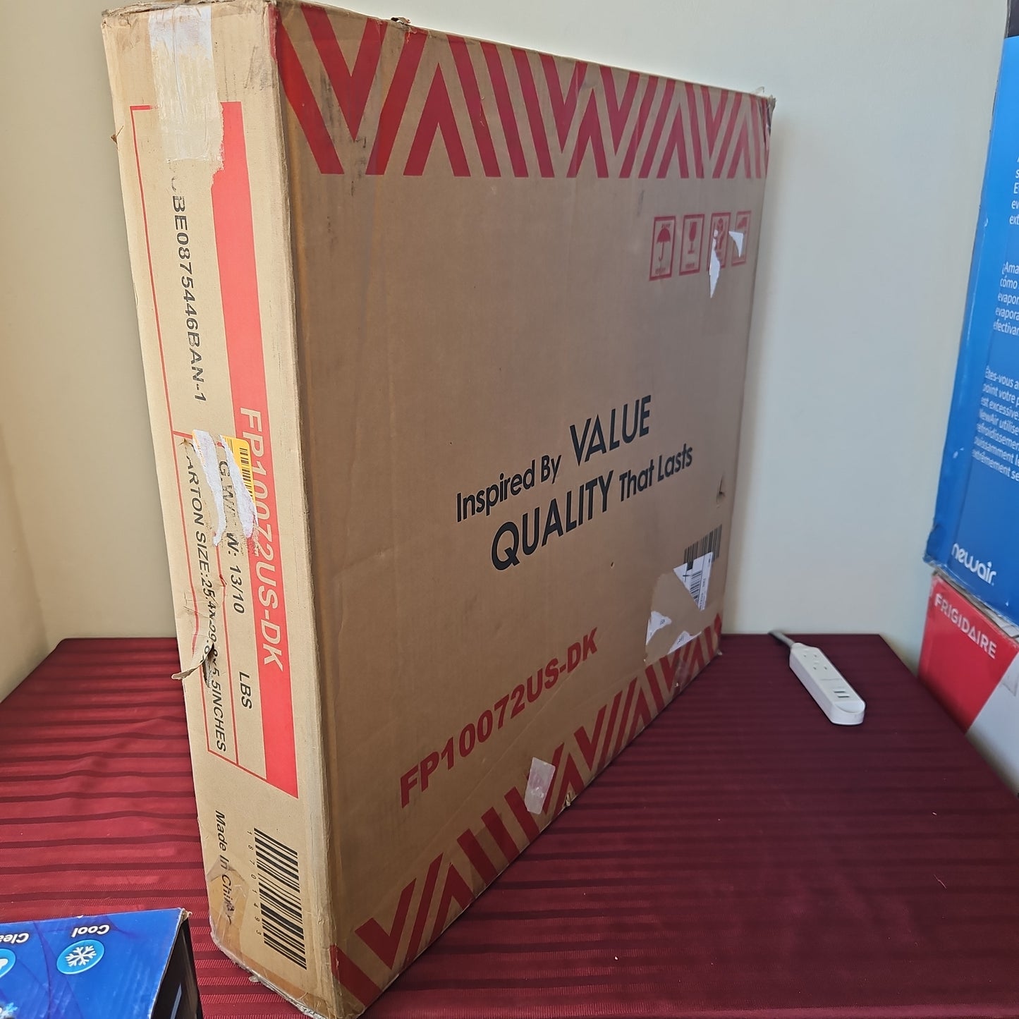 Calefactor radiante eléctrico portátil - Costway (Nuevo, caja abierta)
