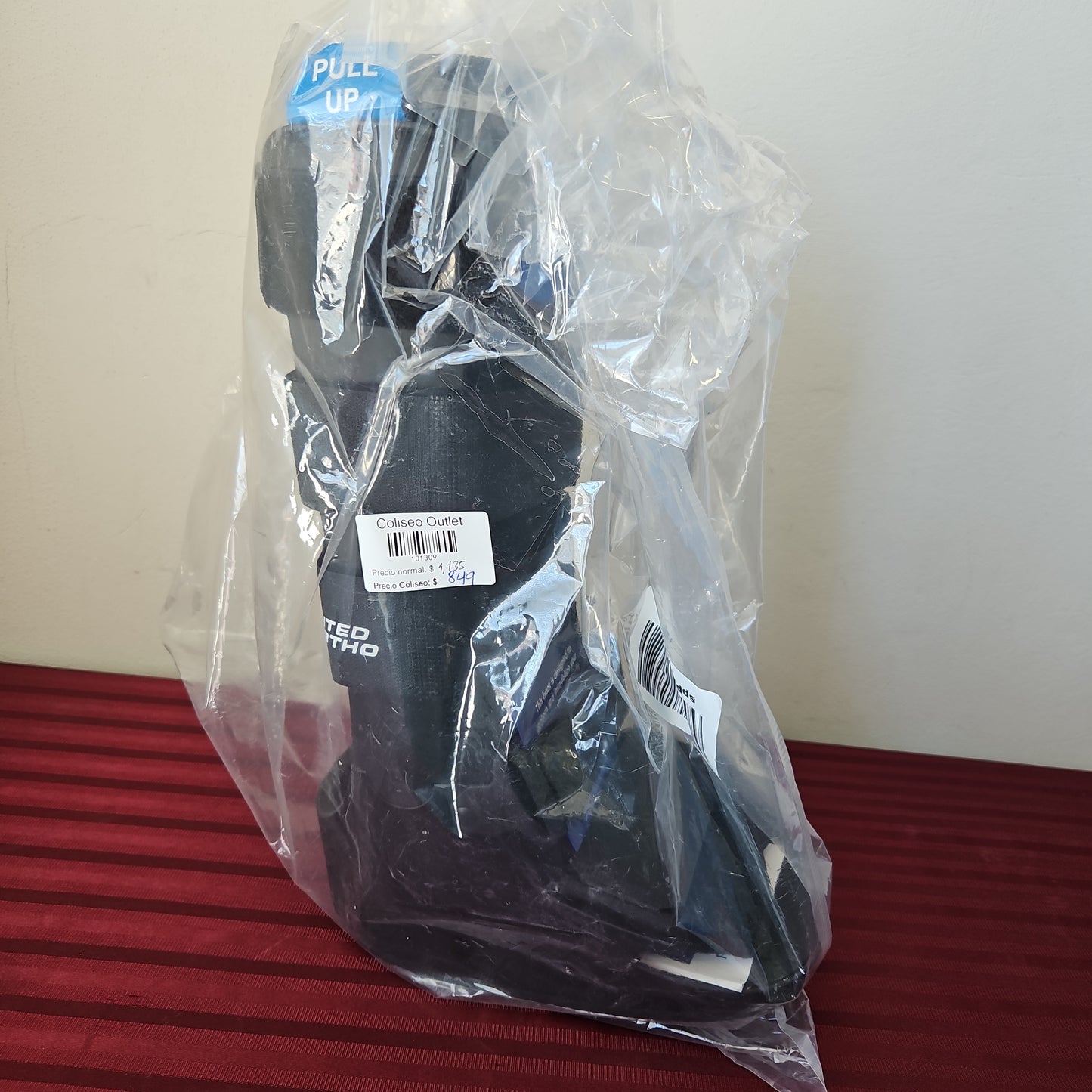 Bota Ortopédica inmovilizadora larga talla XS con cámara de aire - United Ortho (Nuevo)