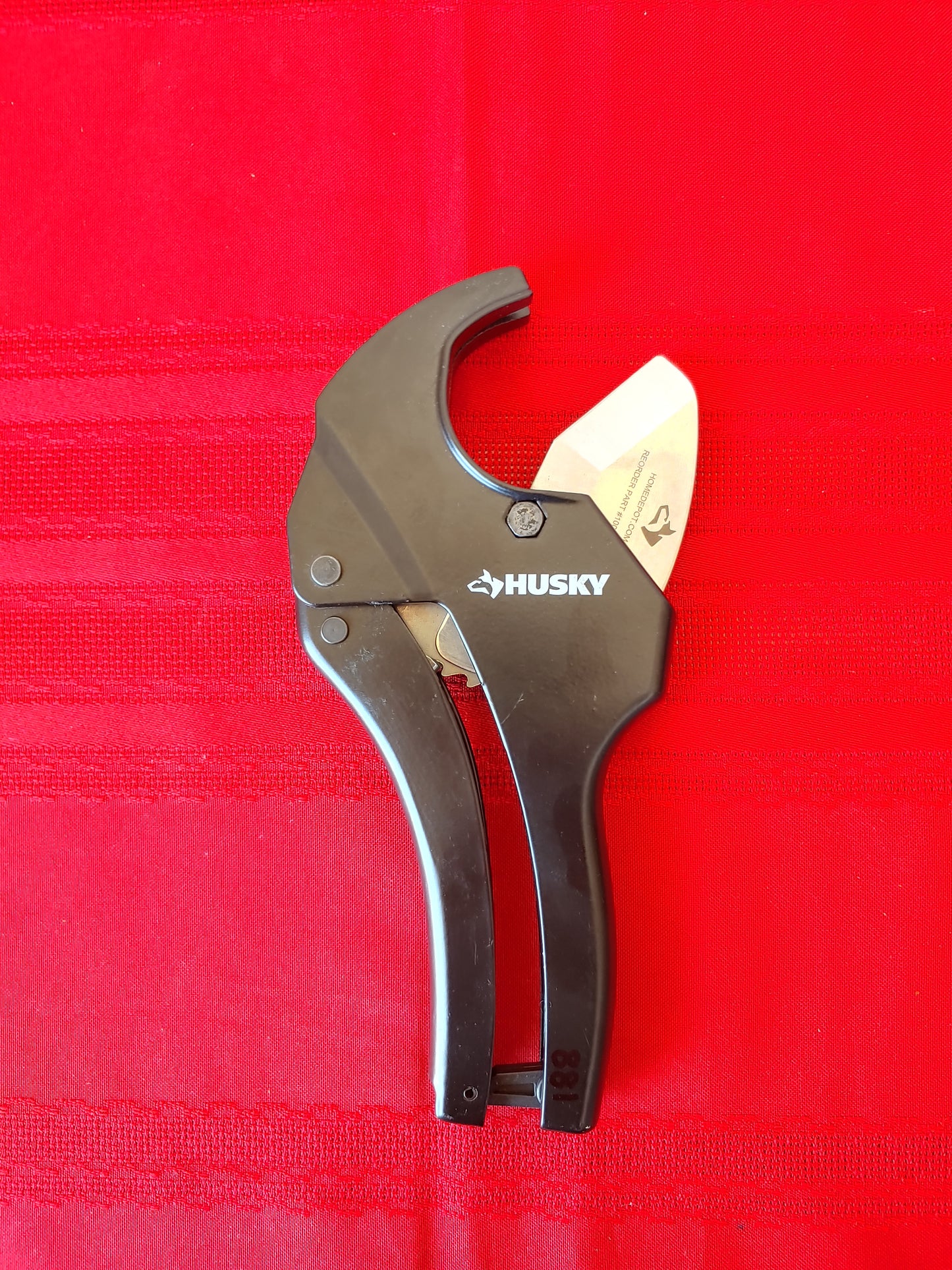 Cortador de tubería PVC 1-1/4" - Husky (Nuevo, sin empaque)