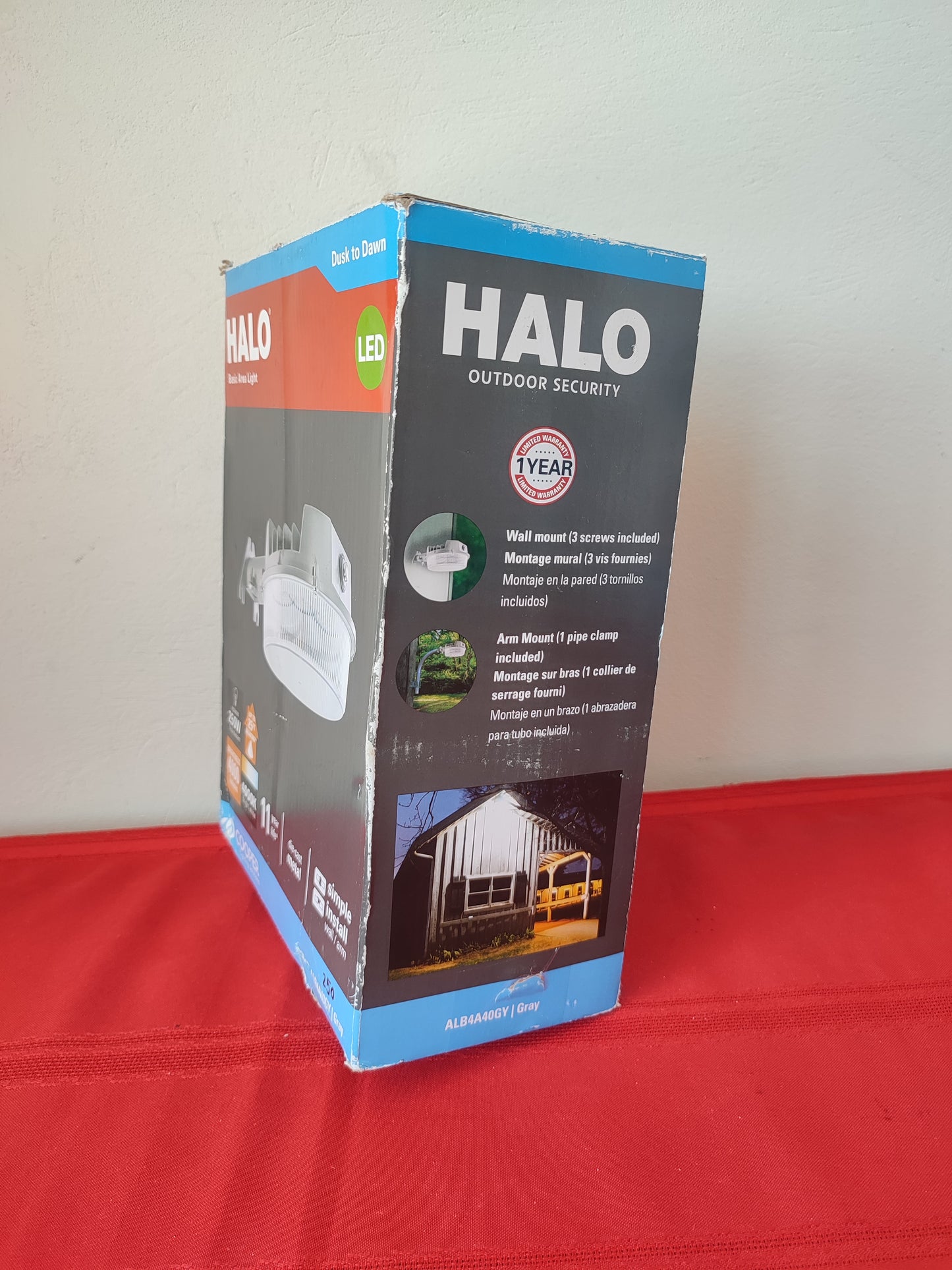 Luminaria suburbana para exterior LED - HALO (Nuevo, caja abierta)