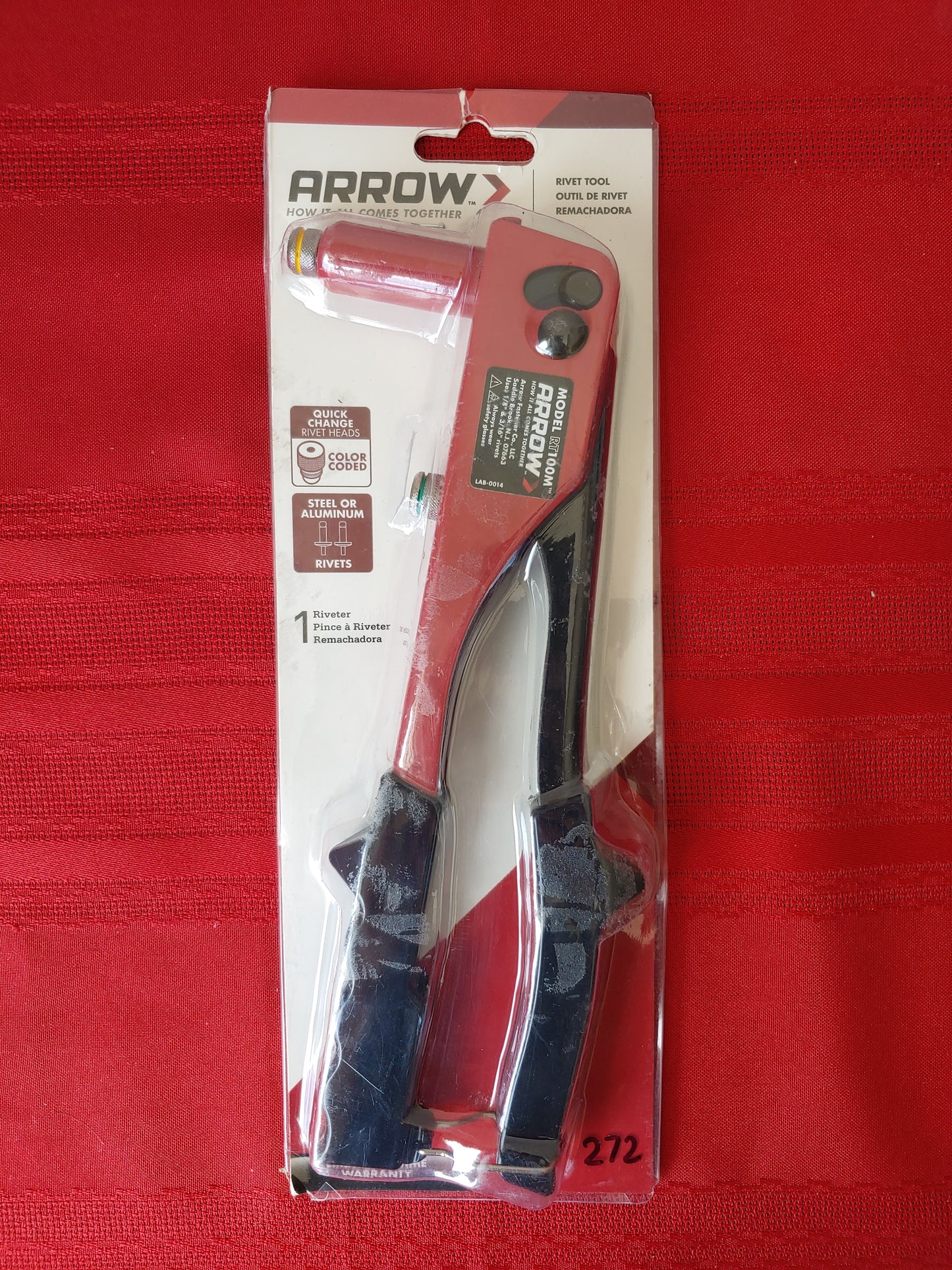 Remachadora - Arrow (Nuevo, empaque abierto)