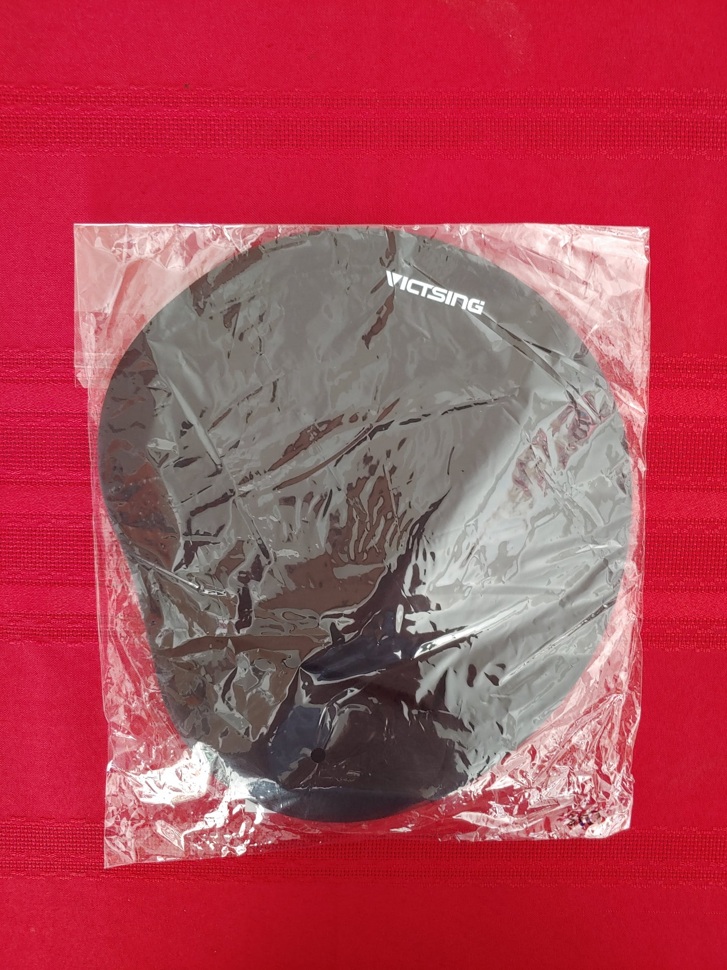 Mouse Pad con almohadilla color negro - Victsing (Nuevo)