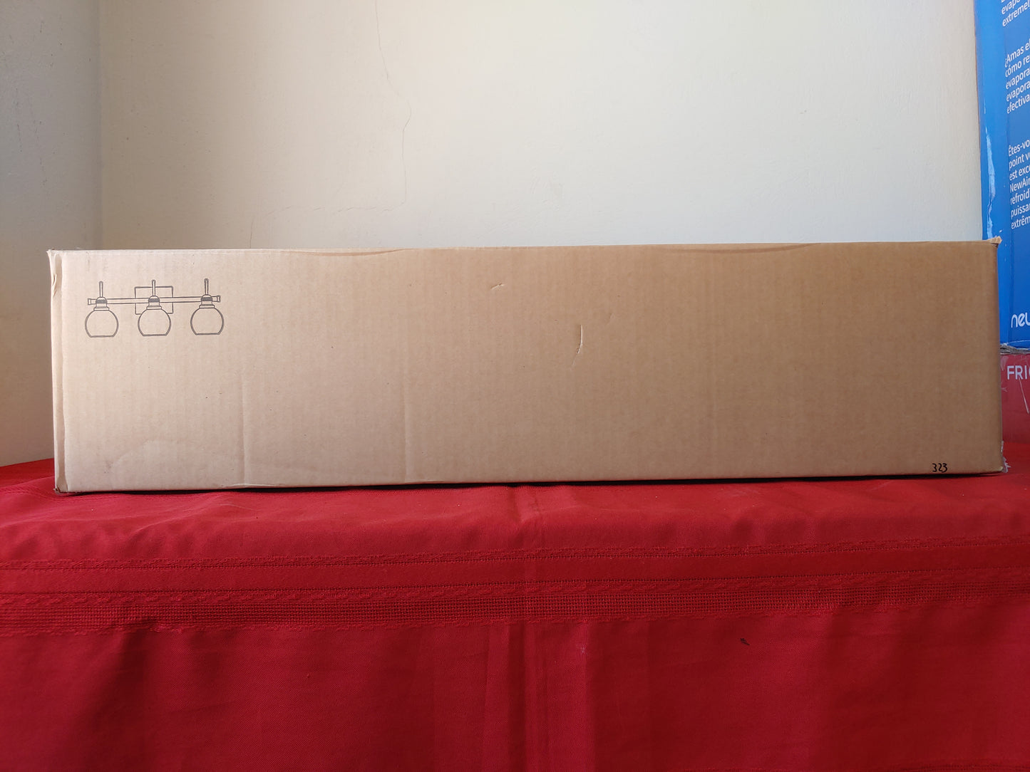 Lámpara de tocador de 3 luces - iHome Angel Collection (Nuevo, caja abierta)