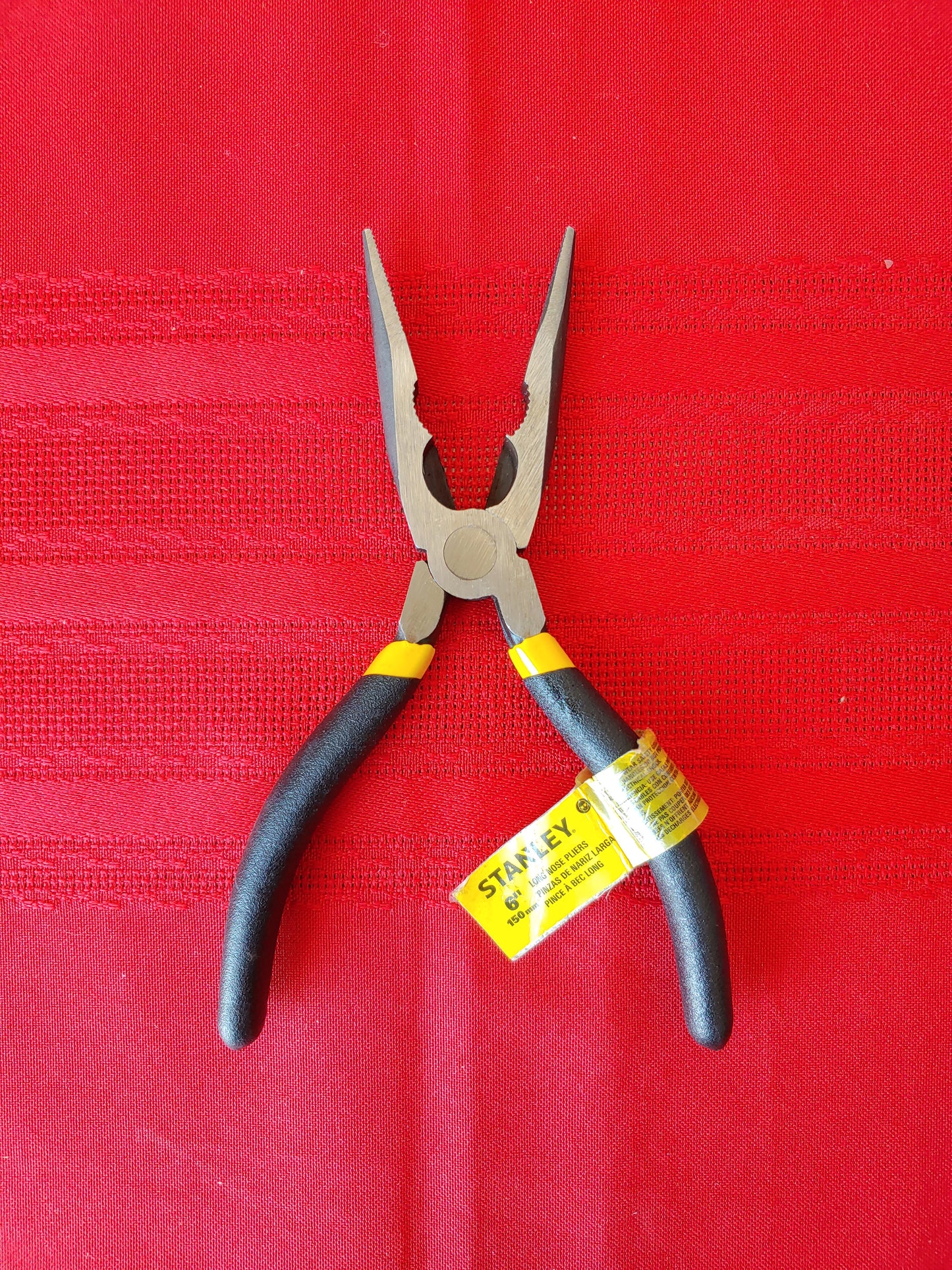 Pinza de punta y corte 6" - Stanley (Nuevo)