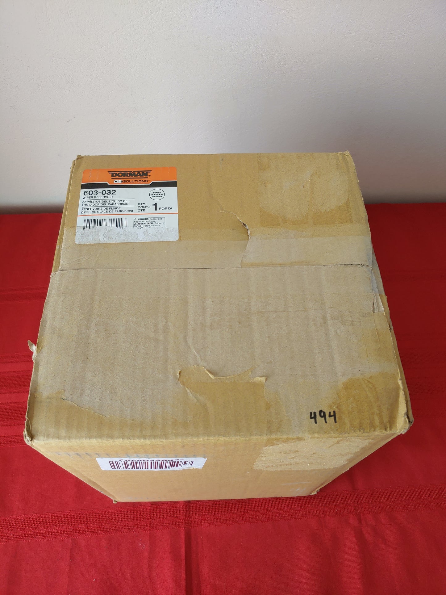 Depósito de limpiador de parabrisas para Ford/Lincoln/Mercury 2006-2012 - Dorman (Nuevo, caja abierta)