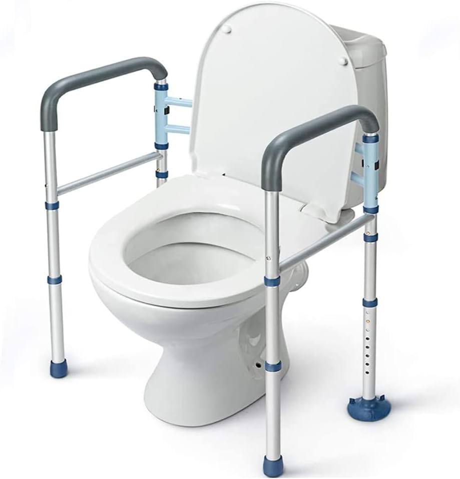 Soporte de seguridad plegable para inodoro - GreenChief (Nuevo, caja abierta)