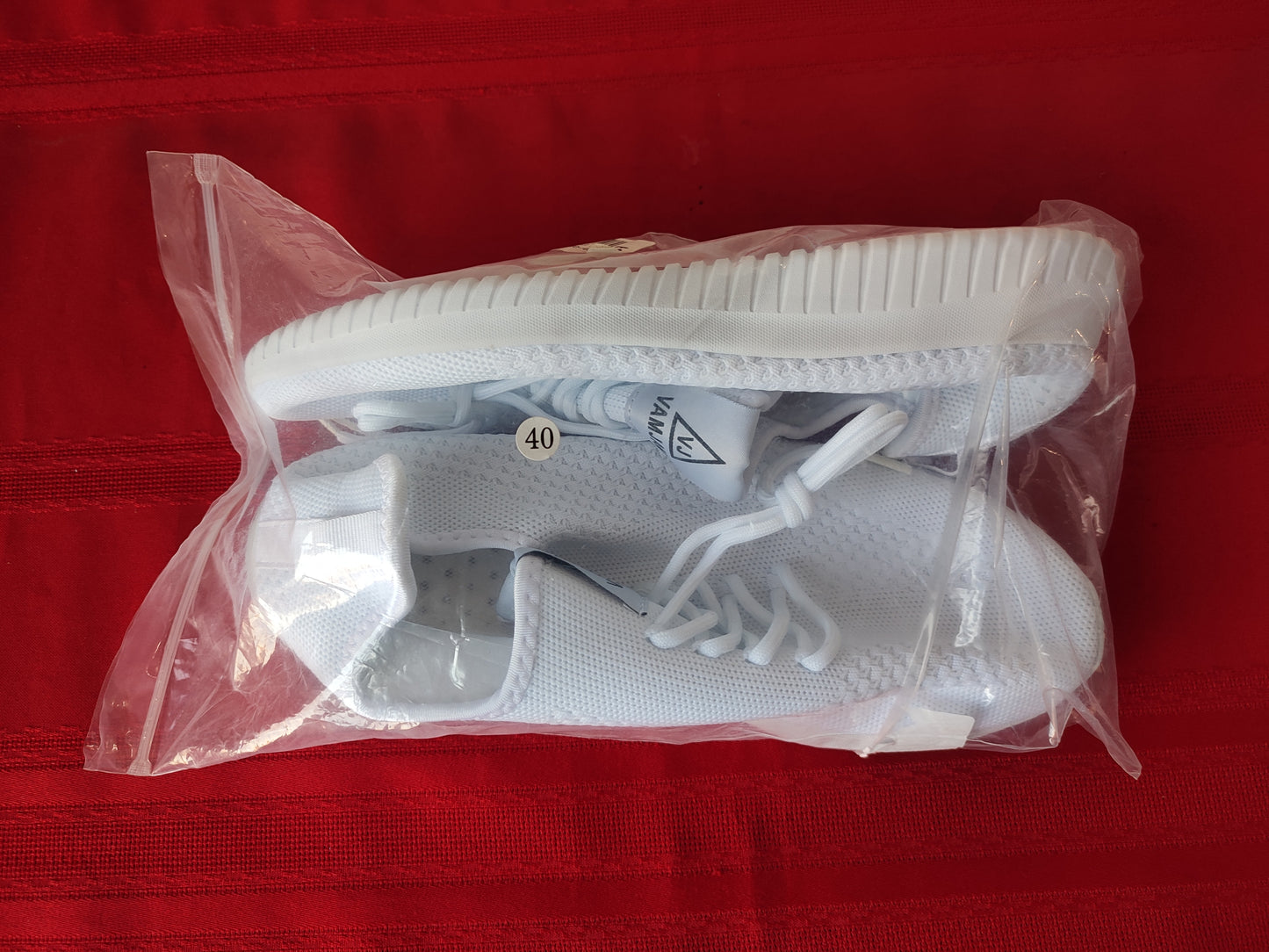 Tenis de malla color blanco para hombre talla 6.5 mexicano - Vamjam (Nuevo)