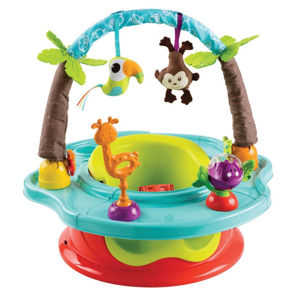 Silla con mesa para bebé 3 en 1 - Summer Deluxe Wild Safari (Nuevo, caja abierta)