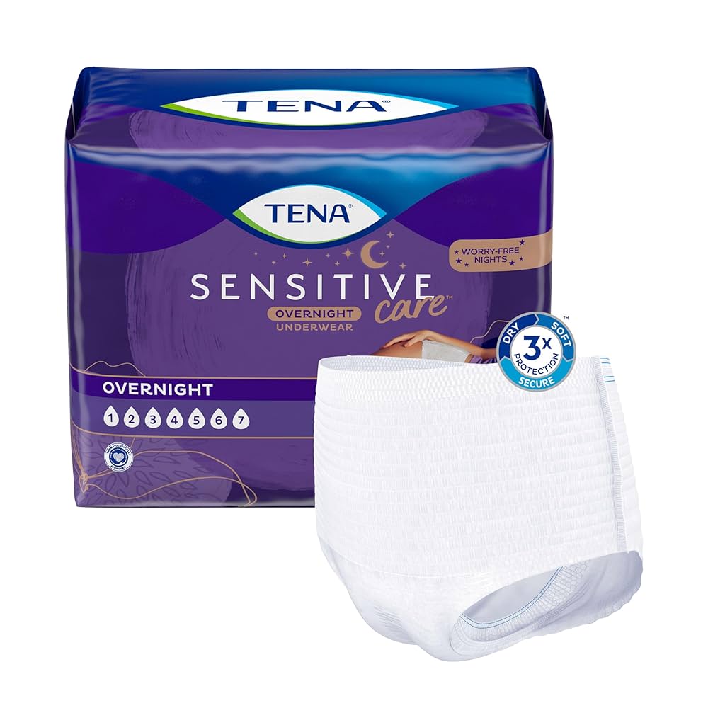 Pañales para mujer nocturno 16 piezas talla L - TENA (Nuevo)