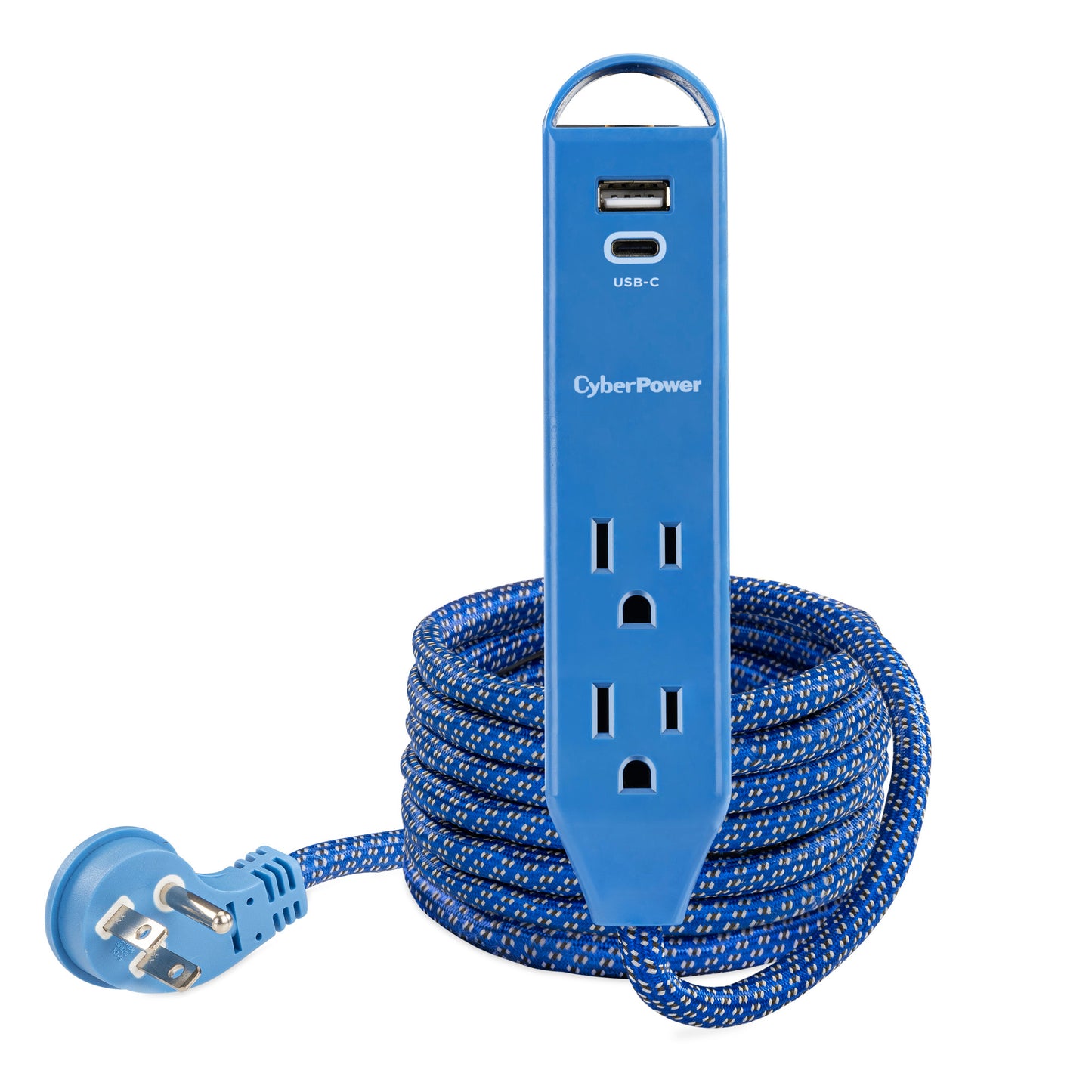 Extensión múltiple con USB y protección contratensiones de 1.82 m - CyberPower (Nuevo, sin empaque)
