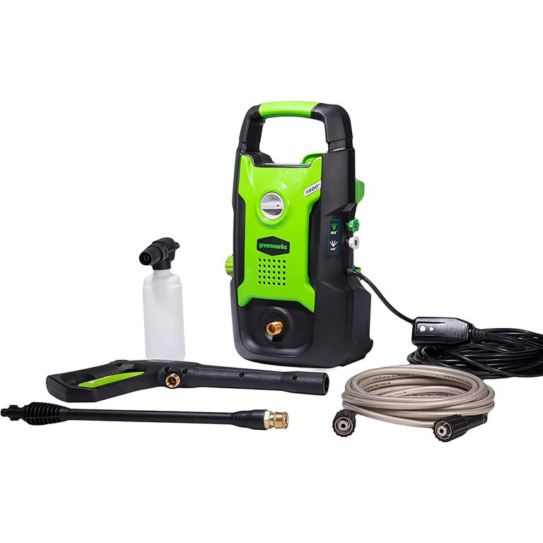 Hidrolavadora de alta presión de 1600 PSI - Greenworks (Nuevo, caja abierta)