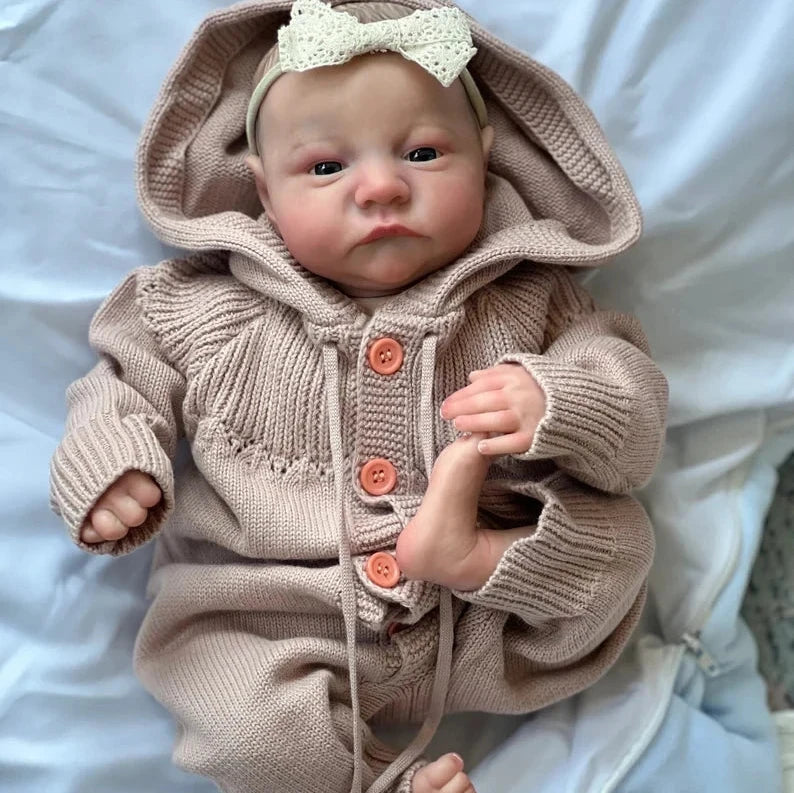 Bebe reborn niña ojos abiertos shop