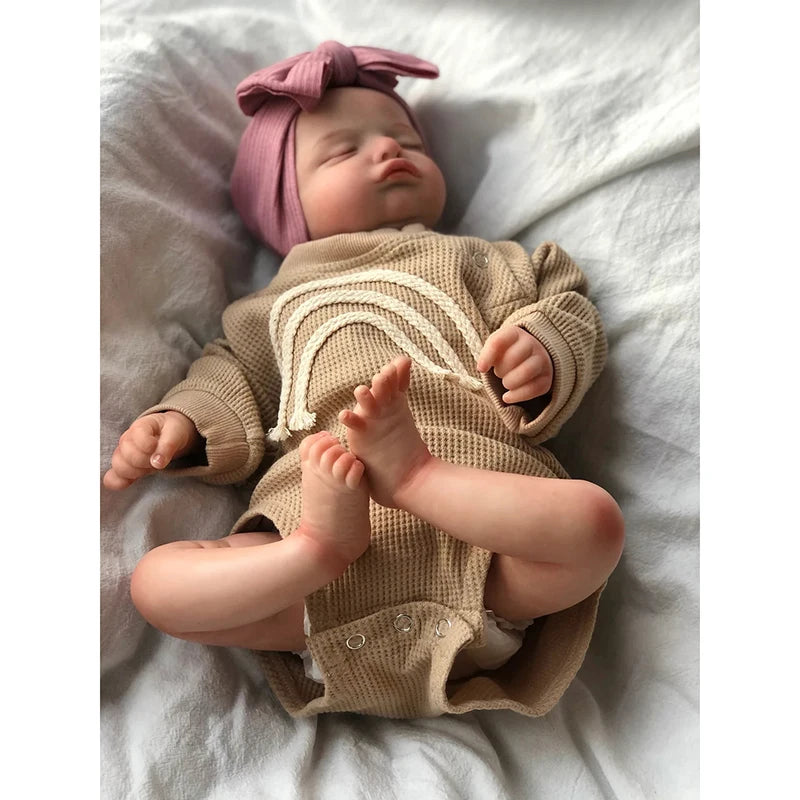 Bebé Reborn niña cuerpo de tela (Nuevo)