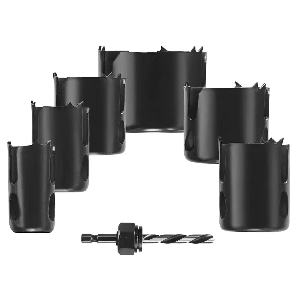 Juego de 6 sierras de perforación con acero de alto carbono - Avanti (Nuevo, empaque abierto)