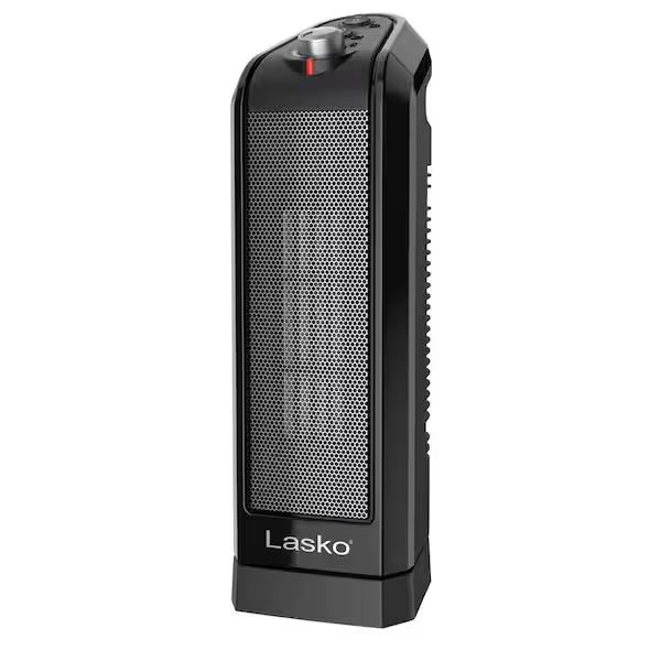 Calefactor cerámico eléctrico oscilante color negro - Lasko (Nuevo, caja abierta)