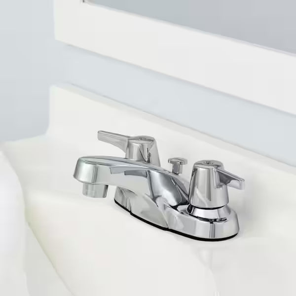Llave mezcladora para lavabo con 2 manijas - Glacier Bay Aragon (Nuevo, caja abierta)