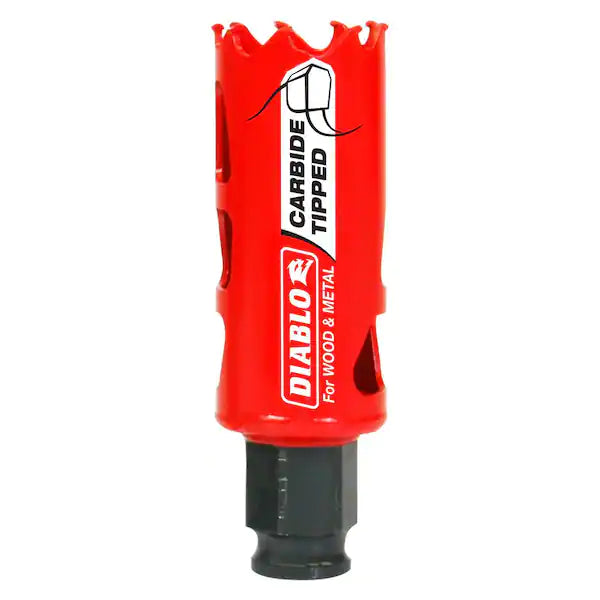 Sierra cilíndrica 1 1/8" con punta de carburo - Diablo (Nuevo, sin empaque)