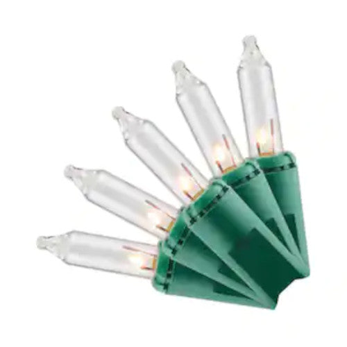 Serie de 100 luces navideñas incandescentes color blanco cálido - Home Accents Holiday (Nuevo, caja abierta)