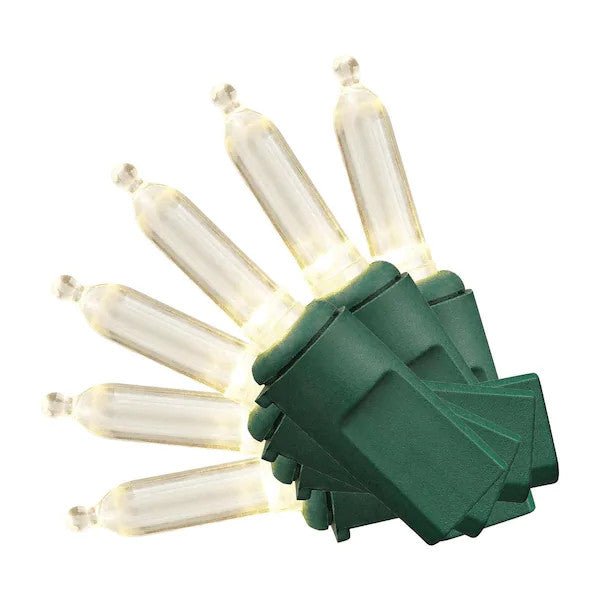Serie de 100 luces navideñas LED color blanco cálido - Home Accents Holiday (Nuevo, caja abierta)
