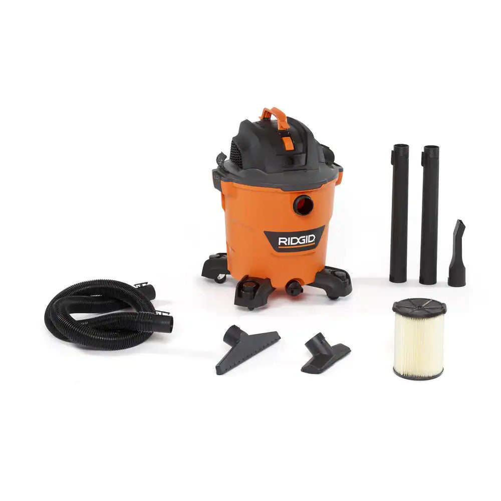 Aspiradora para seco/mojado 5 HP de 45 litros - Ridgid (Nuevo, caja abierta)