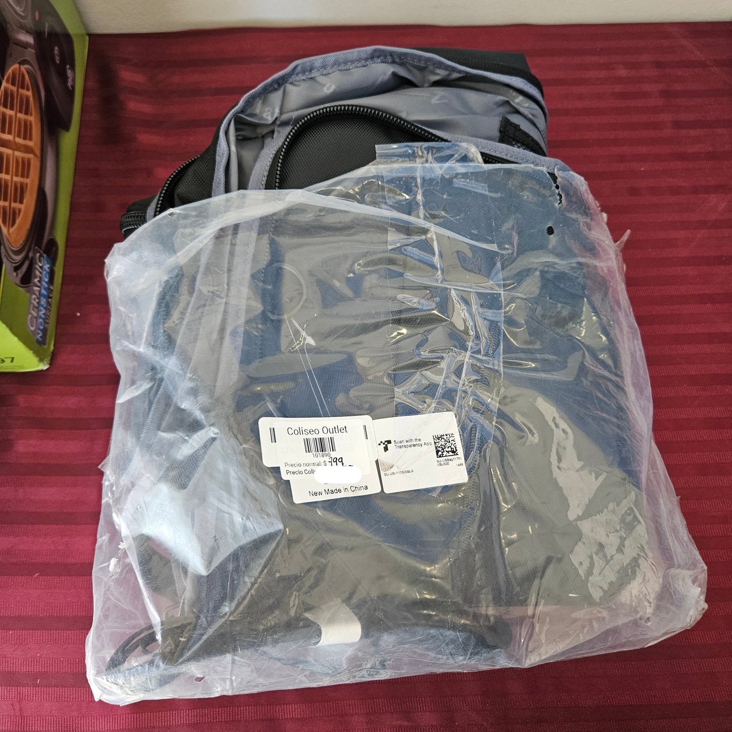 Bolsa de viaje grande con bolsillos y correa de hombro - Matein (Nuevo)