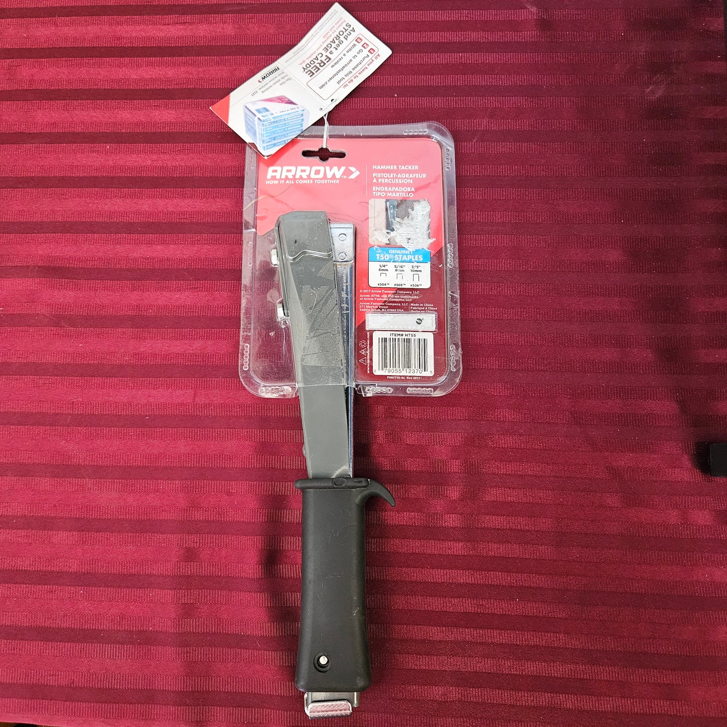Engrapadora tipo martillo - Arrow (Nuevo, empaque abierto)