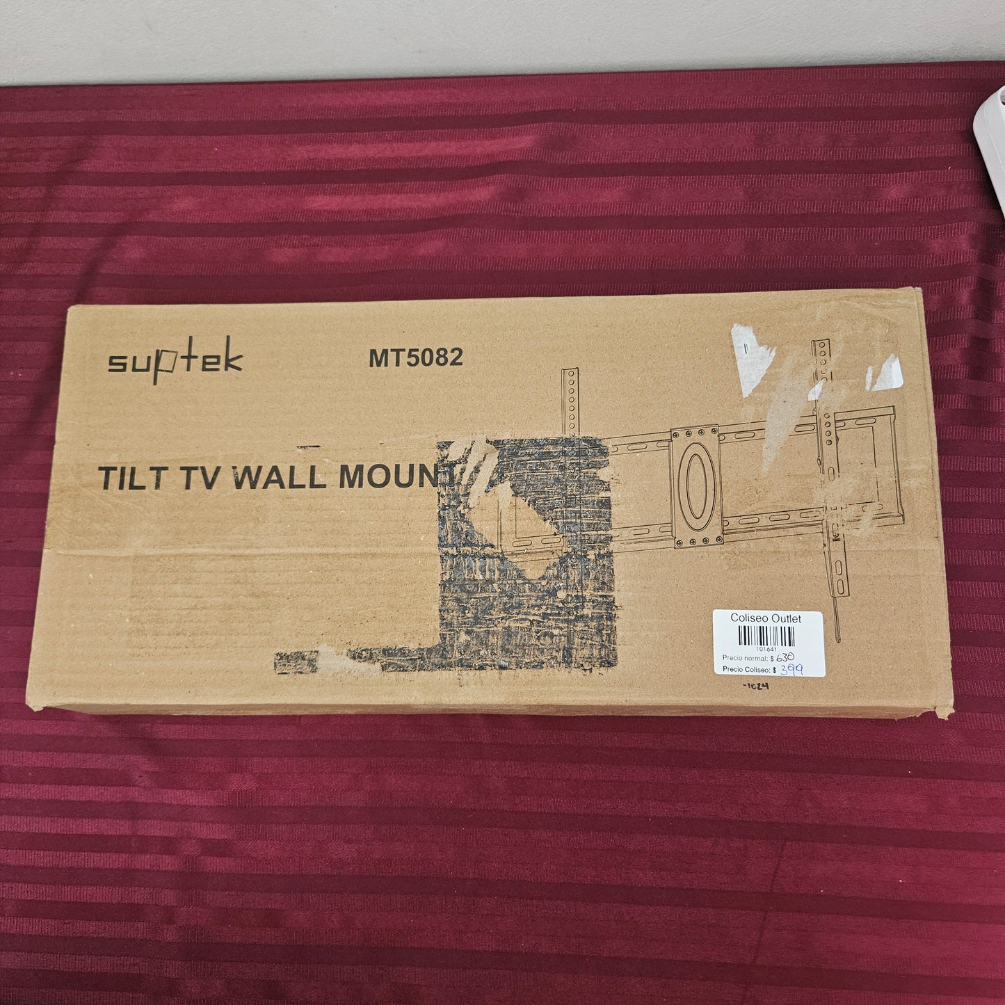 Soporte universal para televisión de 26"- 60" - Suptek (Nuevo, caja abierta)