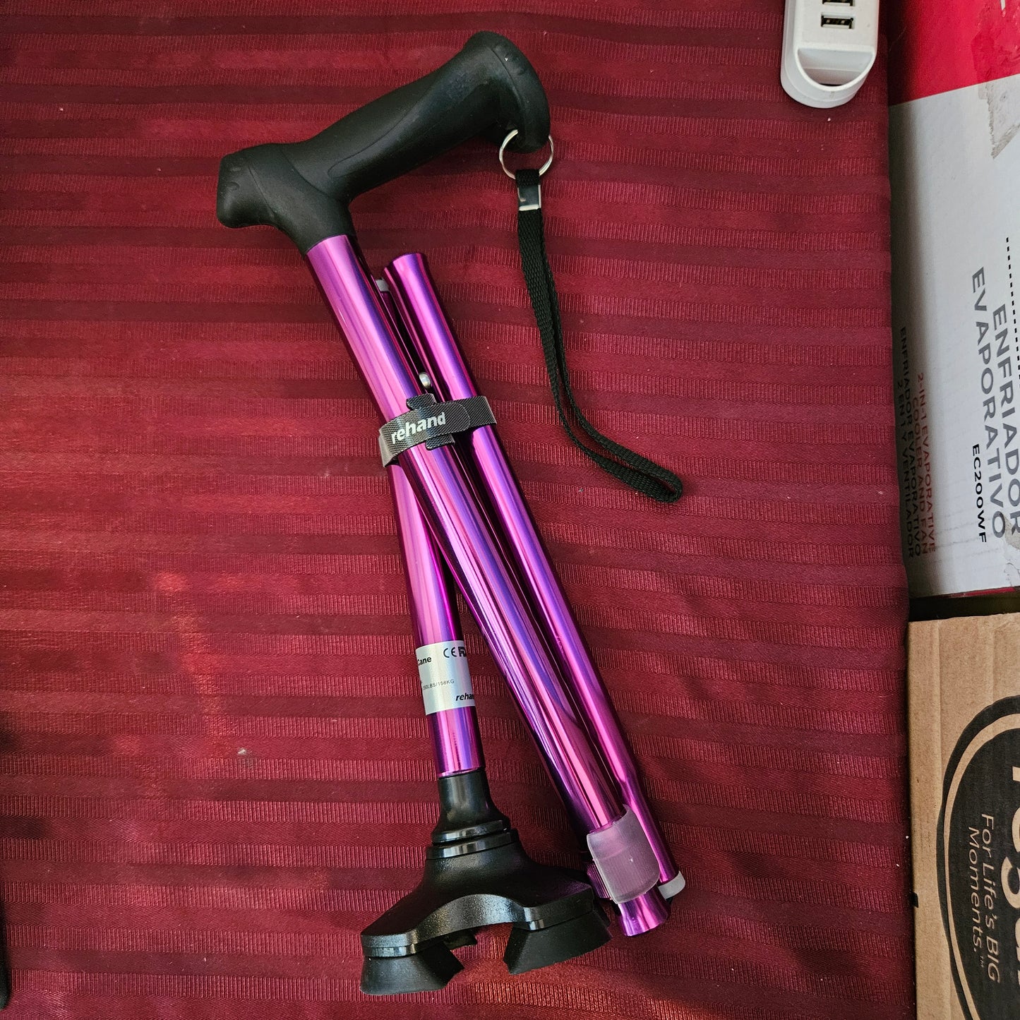 Bastón plegable para caminar todo terreno - Rehand (Nuevo)