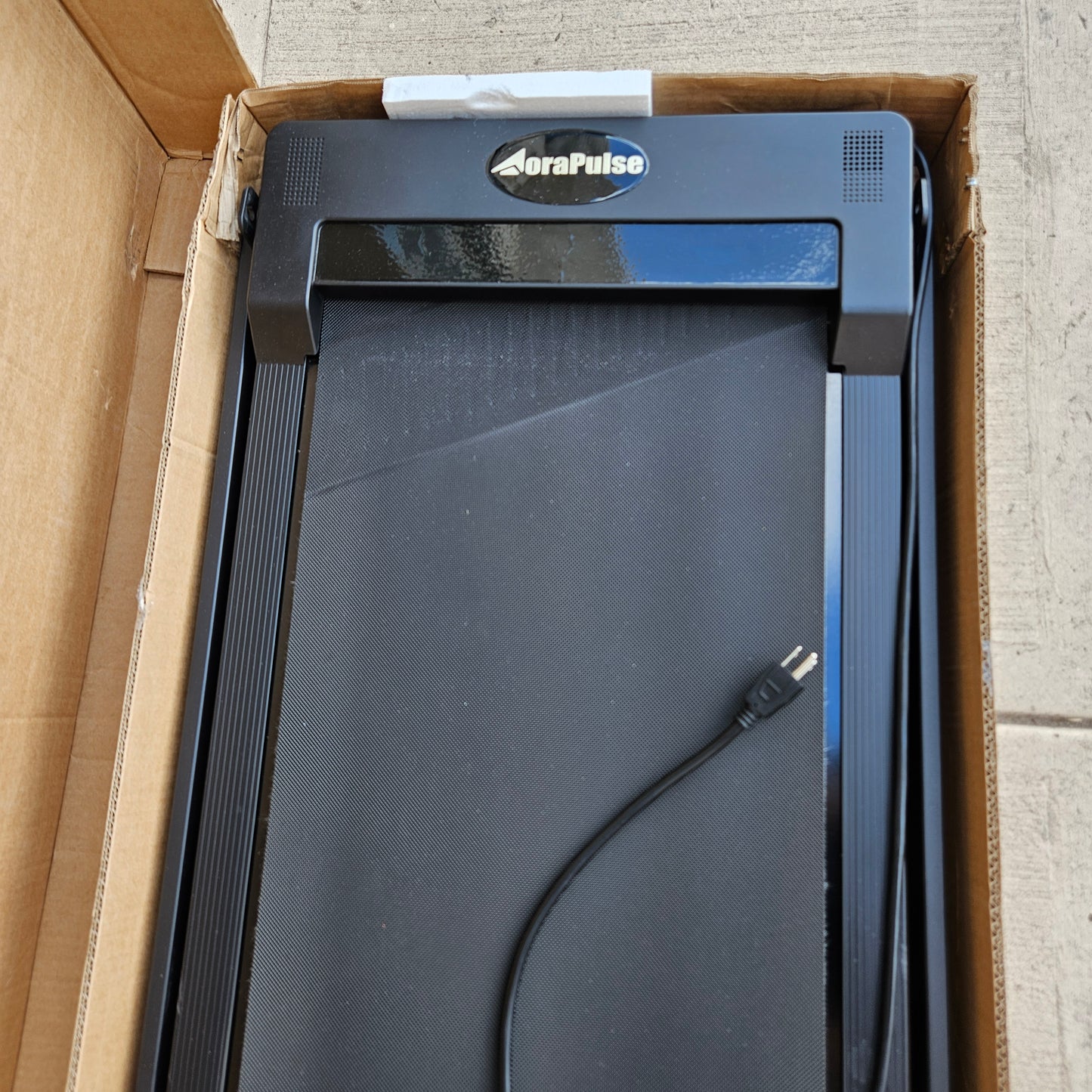 Caminadora eléctrica compacta plegable - AoraPulse (Nuevo, caja abierta)