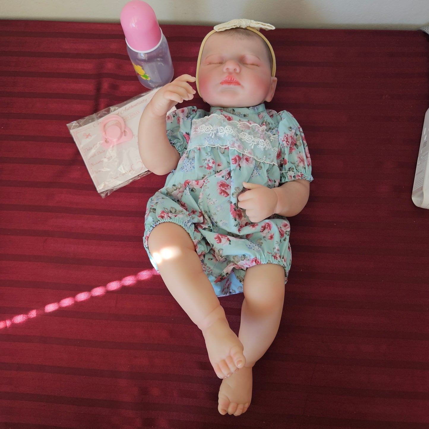Bebé Reborn niña cuerpo completo de vinilo siliconado (Nuevo)