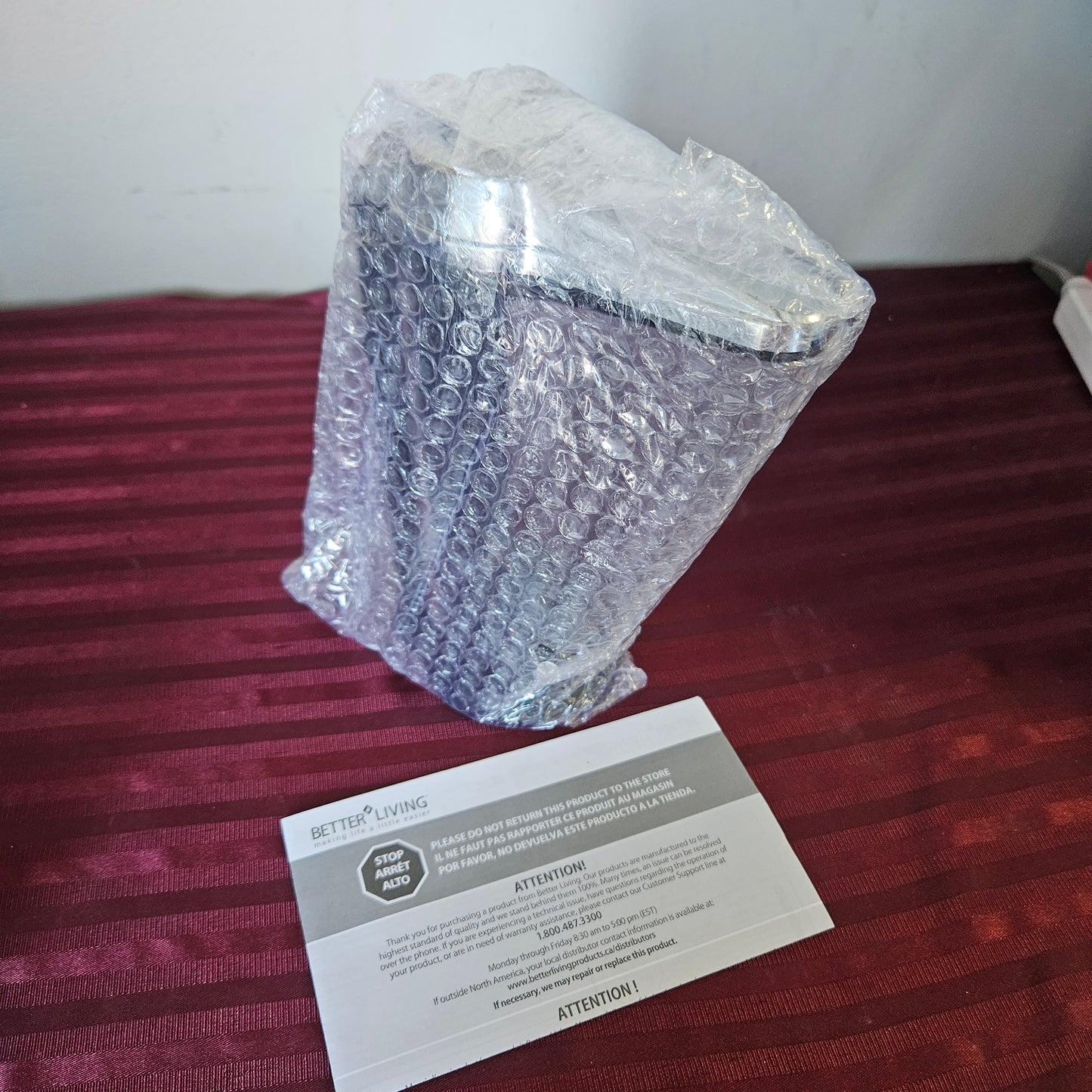 Dispensador de jabón/gel antibacterial automático sin tacto - Better Living (Nuevo)