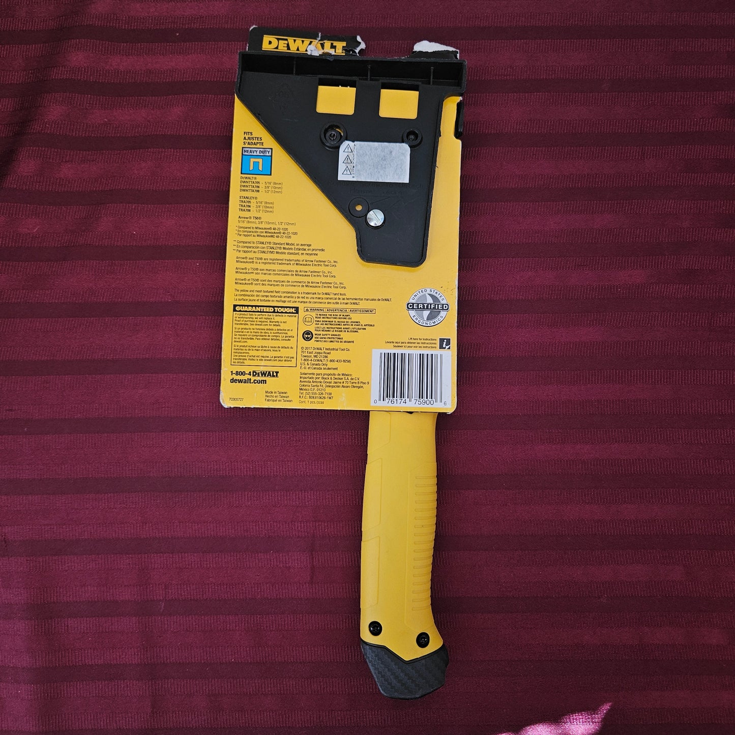 Engrapadora de martillo - DEWALT (Nuevo)