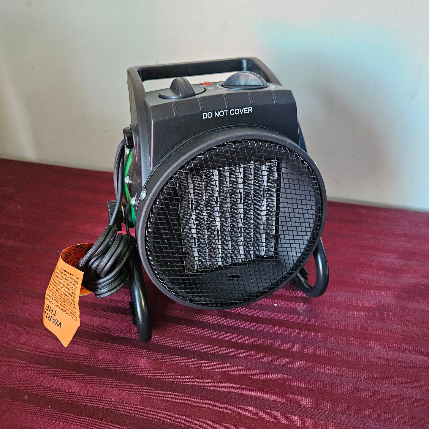 Calefactor eléctrico de cerámica portátil PTC (Nuevo, caja abierta)
