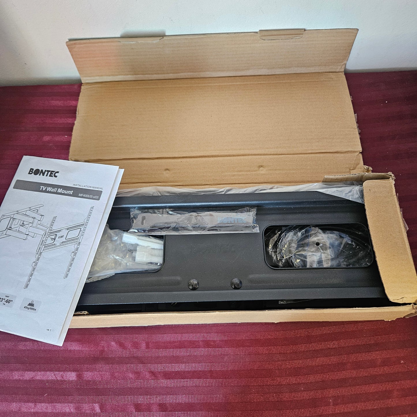 Soporte universal articulado para televisión de 23" - 60" - Bontec (Nuevo, caja abierta)