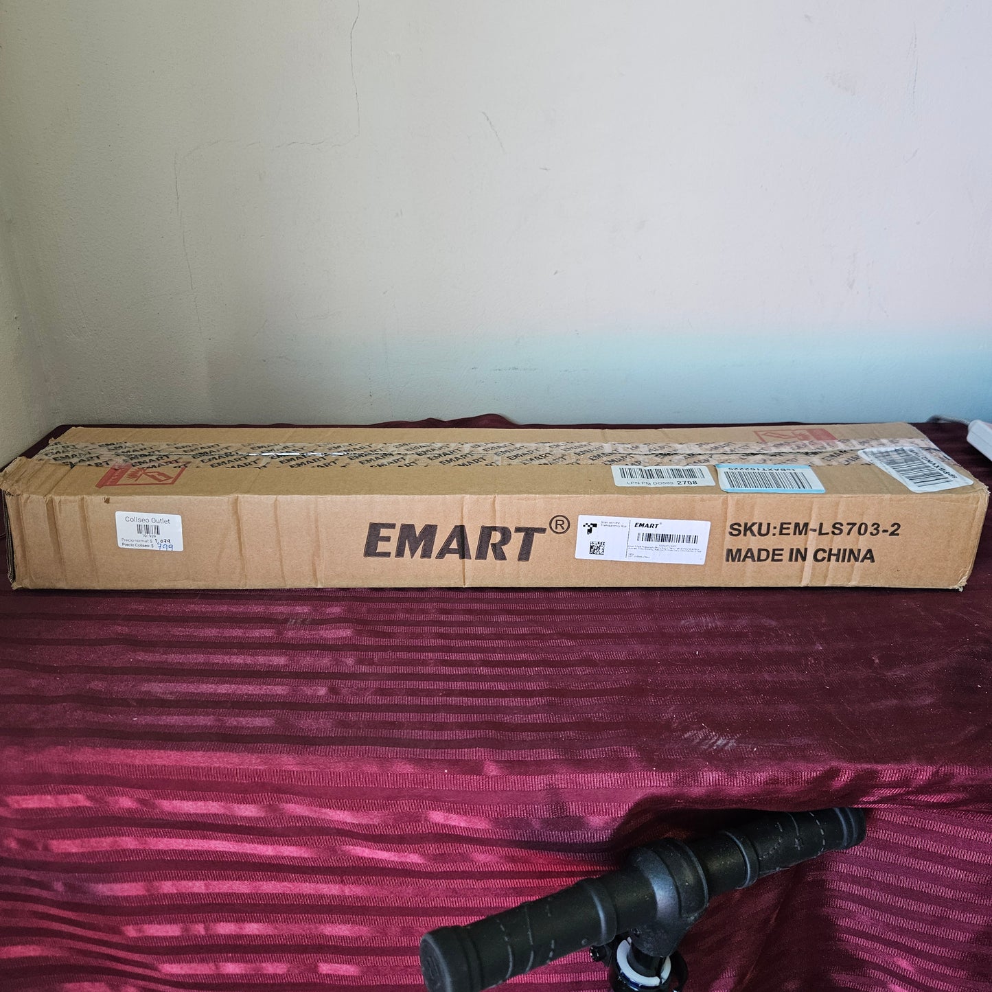Paquete de 2 Trípodes de luz para fotografía - EMART (Nuevo, caja abierta)