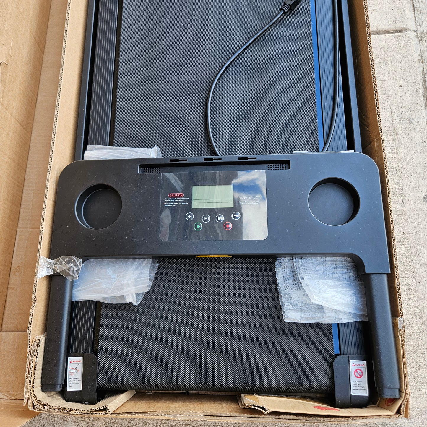 Caminadora eléctrica compacta plegable - AoraPulse (Nuevo, caja abierta)