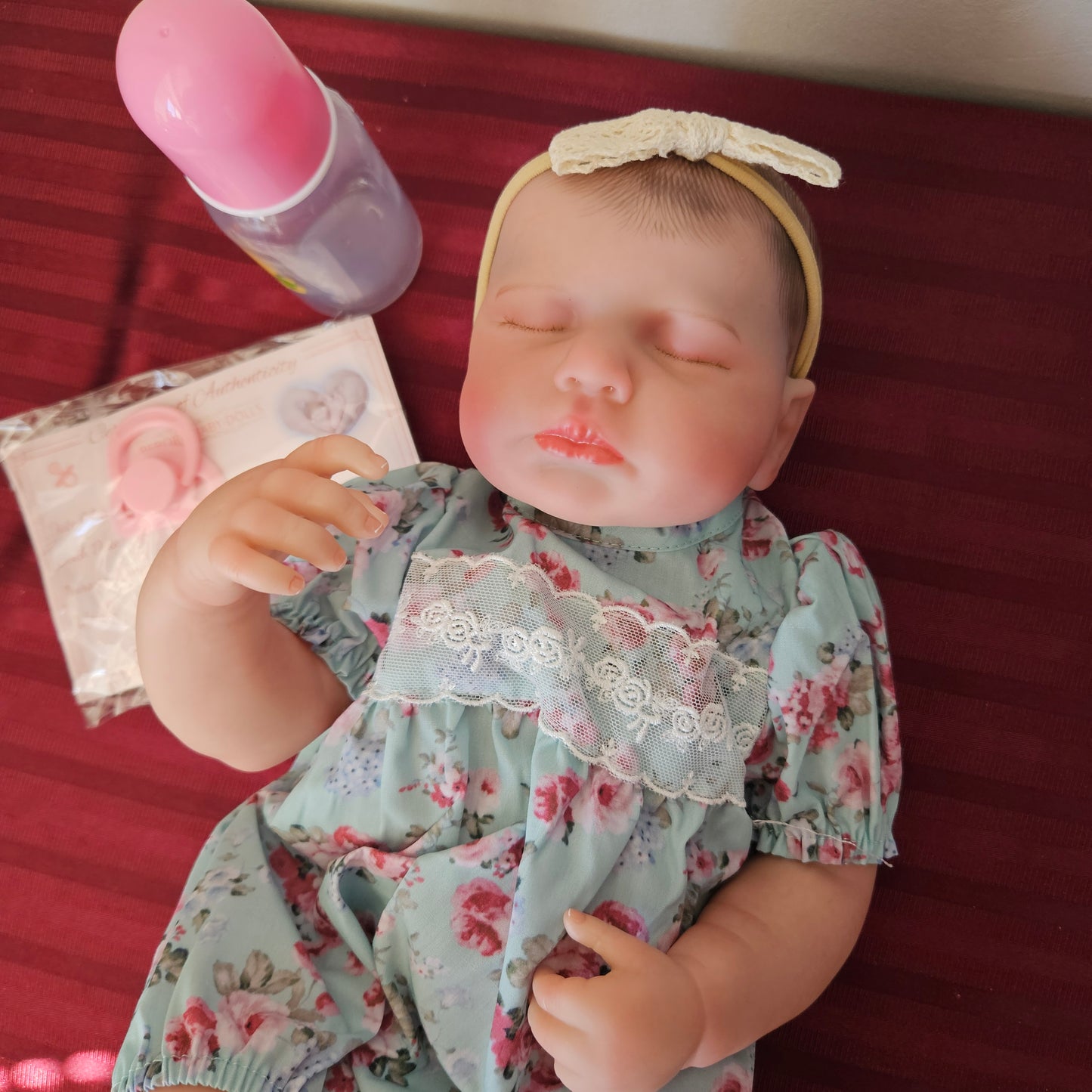 Bebé Reborn niña cuerpo completo de vinilo siliconado (Nuevo)
