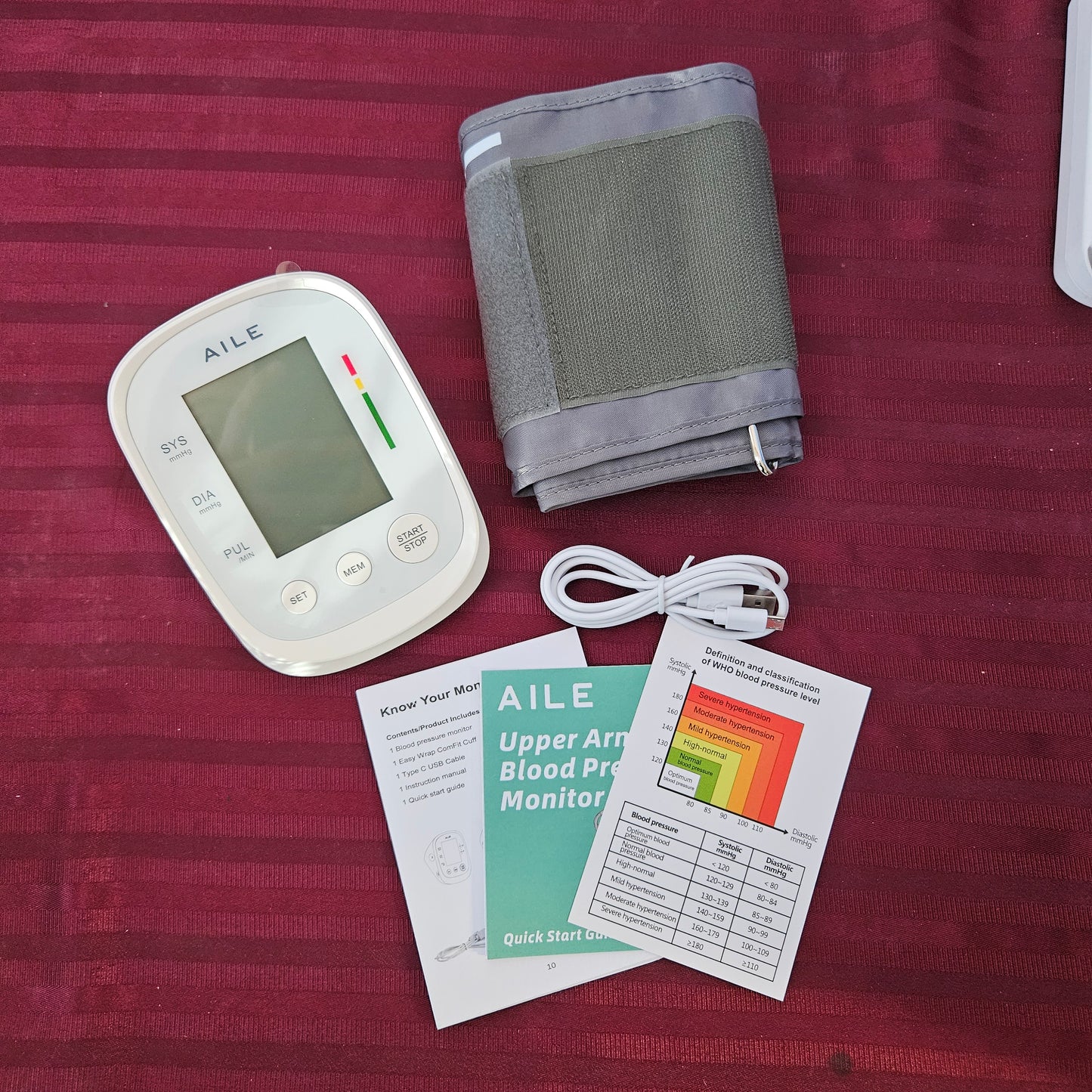 Baumanómetro digital de brazo - AILE X5 (Nuevo)